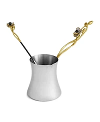 Michael Aram Anemone Large Coffee Pot with Spoon