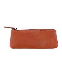 Trafalgar Men's Sergio Leather Multimedia Elongated Zip Pouch