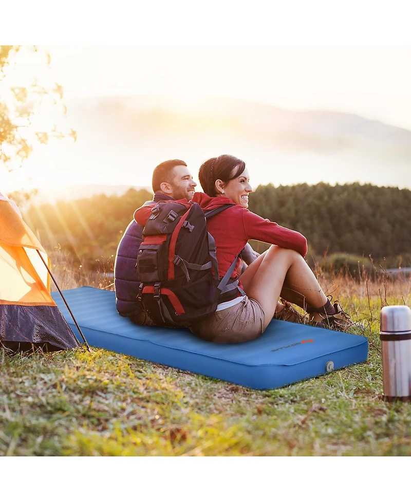 Folding Sleeping Pad, Self Inflating Camping Mattress
