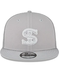 Men's New Era Gray Chicago White Sox 2023 On-Field Batting Practice 9FIFTY Snapback Hat