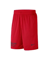 Men's Nike Scarlet Ohio State Buckeyes Performance Mesh Shorts