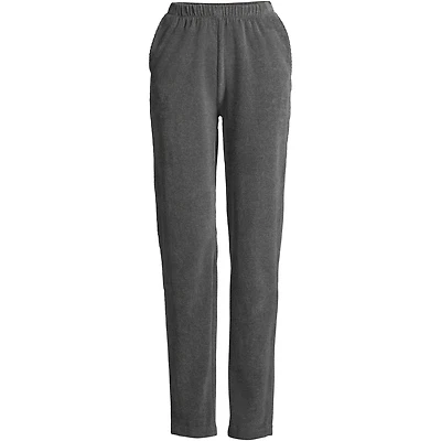 Lands' End Petite Sport Knit High Rise Corduroy Elastic Waist Pants