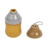 Silicone Dog Travel Water Bottle – Safe, Portable, Leak-Proof & Collapsible – Green/16 oz