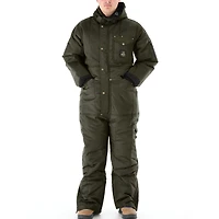 RefrigiWear Men's Iron-Tuff Insulated Coveralls with Hood - Heavy-Duty Cold Weather Gear for Extreme Conditions