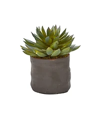 Nearly Natural Trio of Artificial Succulent Plants, Set of 3