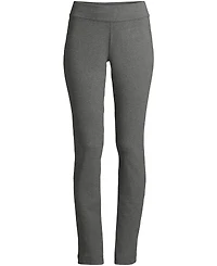 Lands' End Petite Starfish Mid Rise Slim Leg Pants