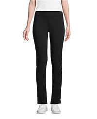 Lands' End Petite Starfish Mid Rise Slim Leg Pants