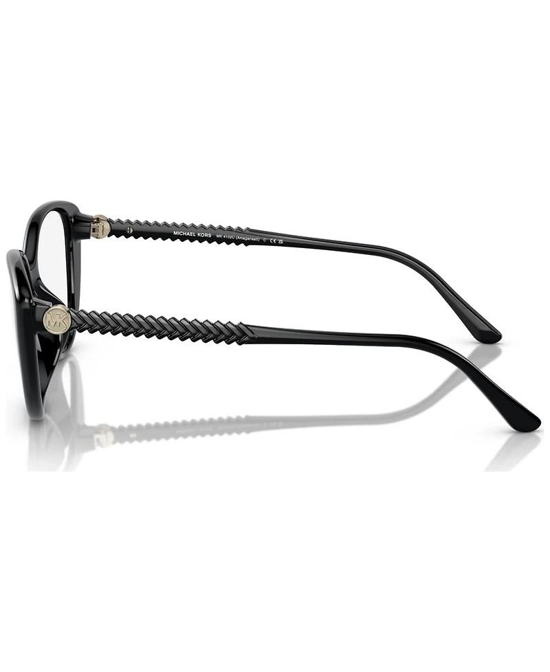 Michael Kors Women's Cat Eye Eyeglasses, MK4102U 53