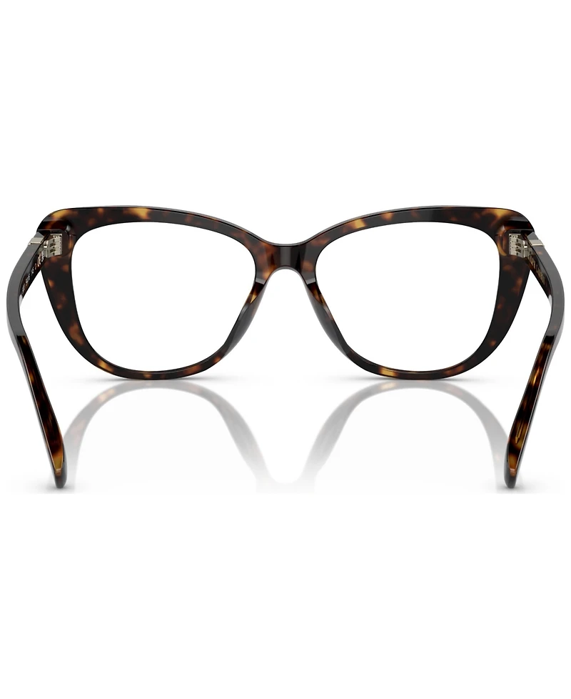 Ralph Lauren Women's Cat Eye Eyeglasses, RL6232U 52