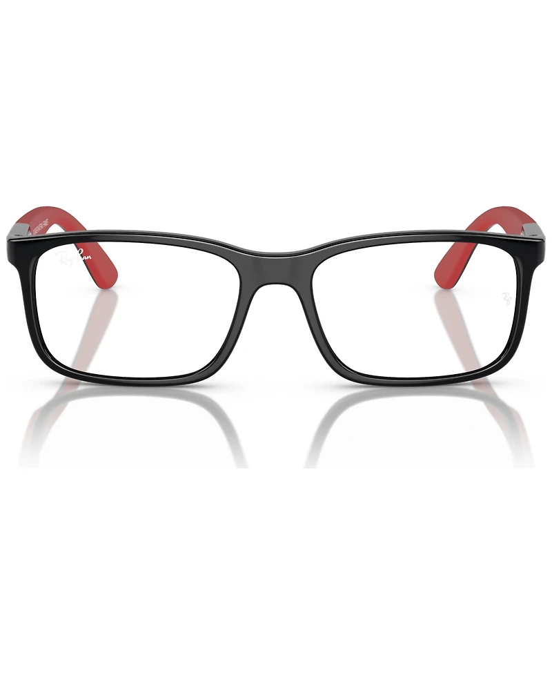 Ray-Ban Jr Kids Rectangle Eyeglasses, RB1621 47