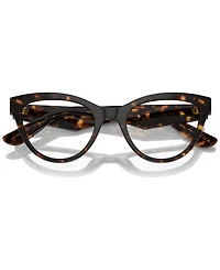Dolce&Gabbana Women's Butterfly Eyeglasses, DG3372 52