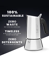 Venus 4 Cup Stainless Steel Coffeemaker - 5.7 oz
