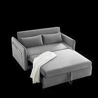 Streamdale 3-in-1 Pull-Out Sofa Sleeper with Pillows