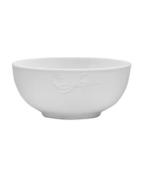 Mikasa Embossed Love Story Bone China 18 Piece Dinnerware Set, Service for 6
