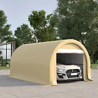 Outsunny 10' x 16' Carport Storage Tent Anti-uv Pe Portable Garage