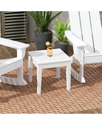 WestinTrends Outdoor Patio Modern Adirondack Side Table