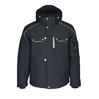 RefrigiWear Men's Extreme Hooded Jacket Heavy-Duty Winter Coat, Insulated Cold-Weather Outerwear