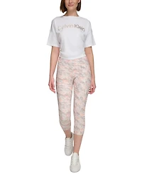 Calvin Klein Performance Women's Printed High-Waist Leggings
