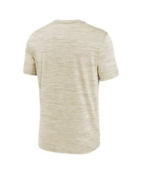 Men's Nike Cream Los Angeles Angels City Connect Velocity Practice Performance T-shirt
