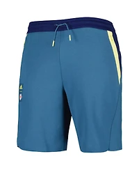 Men's adidas Blue New York Red Bulls 2023 Player Travel Shorts