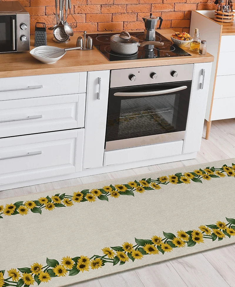 Dalyn Kendall Kitchen KE17 2'3" x 7'6" Runner Area Rug