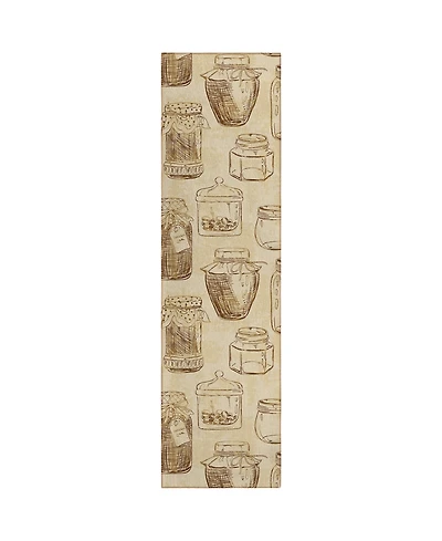 Dalyn Kendall Kitchen KE18 2'3" x 7'6" Runner Area Rug