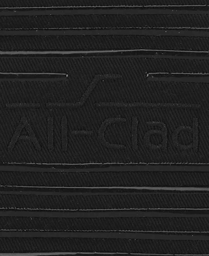 All-Clad Ribbed Silicone Cotton Twill Pot Holder, Set of 2