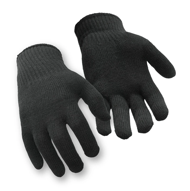 RefrigiWear Men's Moisture Wicking Stretch Fit Glove Liners (Pack of 12 Pairs)