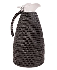 Artifacts Trading Company Rattan 1.5 liter Stainless Steel Thermos
