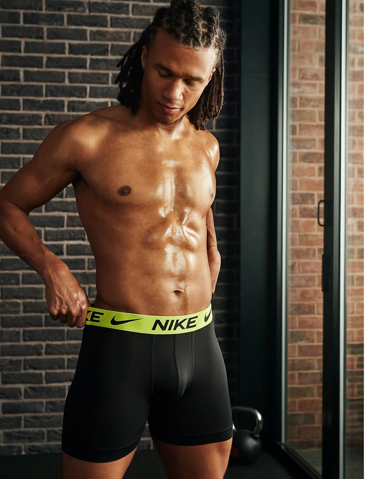 Nike Men's 3-Pack Dri-fit Boxer Briefs