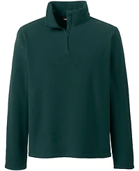Lands' End Men's Lightweight Fleece Quarter Zip Pullover