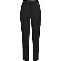 Lands' End Petite High Rise Bi Stretch Pintuck Pencil Ankle Pants