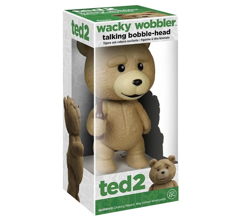 Ted 2 Funko Wacky Wobbler Bobble Head: Talking Ted (Rated R)