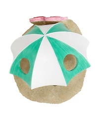 Avanti Beach Mode Flip-Flop Motif Resin Toothbrush Holder