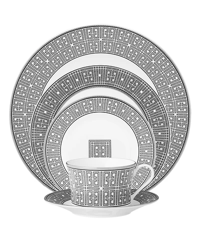 Noritake Infinity Graphite 5 Piece Place Setting