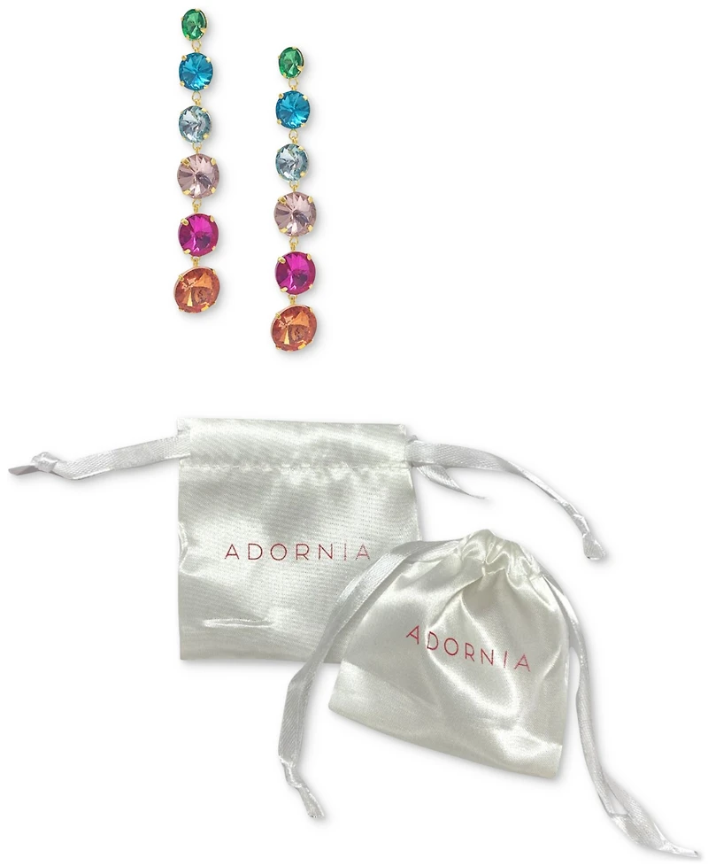 Adornia Multicolor Drop Earrings