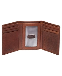 Mancini Men's Buffalo Rfid Secure Trifold Wallet