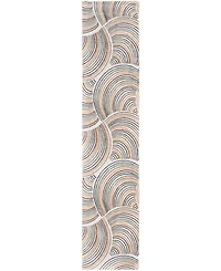 Nourison Home Astra Machine Washable ASW08 2'2" x 12' Runner Area Rug