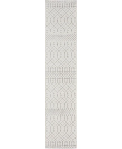 Nourison Home Astra Machine Washable ASW10 2'2" x 12' Runner Area Rug