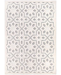 Closeout! Crochet Indoor, Outdoor Starworks 5'3" x 7'6" Area Rug