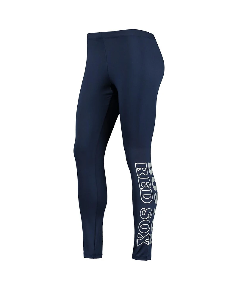 Women's G-iii 4Her by Carl Banks Navy Boston Red Sox Stadium Leggings