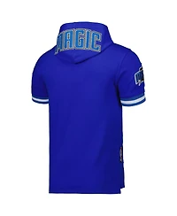 Men's Pro Standard Paolo Banchero Royal Orlando Magic Name and Number Short Sleeve Pullover Hoodie
