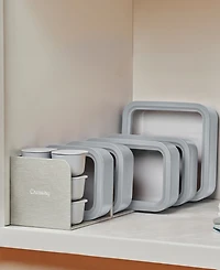 Caraway 17 Piece Glass Food Storage Set