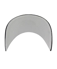 Men's '47 Brand Black Chicago White Sox Backhaul Foam Trucker Snapback Hat