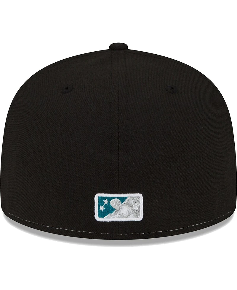 Men's New Era White Albuquerque Isotopes Copa De La Diversion 59FIFTY Fitted Hat
