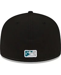Men's New Era White Albuquerque Isotopes Copa De La Diversion 59FIFTY Fitted Hat