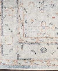 Nourison Home Astra Machine Washable ASW11 2'2" x 8' Runner Area Rug