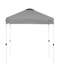 6x6 Ft Pop Up Canopy Tent Camping Sun Shelter W/ Roller Bag