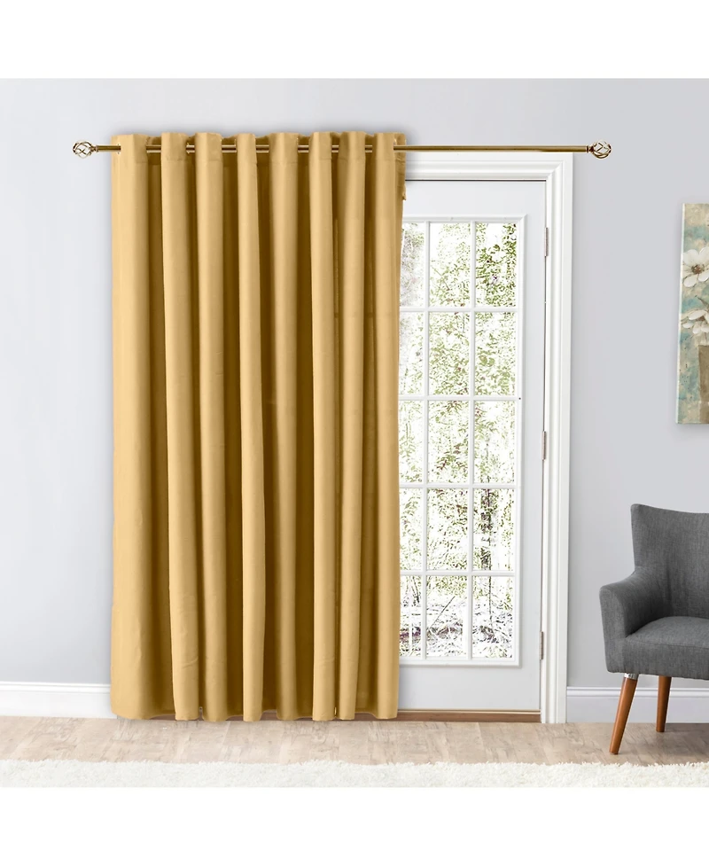 Glasgow Grommet Patio Panel w/Wand
