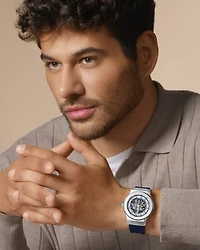Porsamo Bleu Men's Cruz Automatic Silicone Strap Watch 1222BCRR